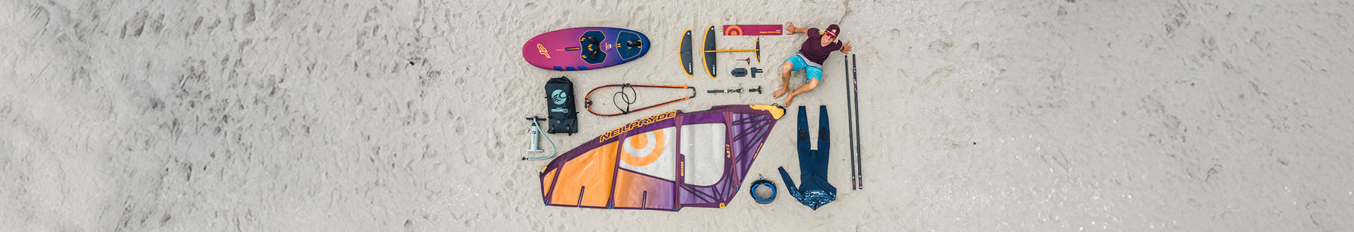 Allround/Freeride Windsurfsejl