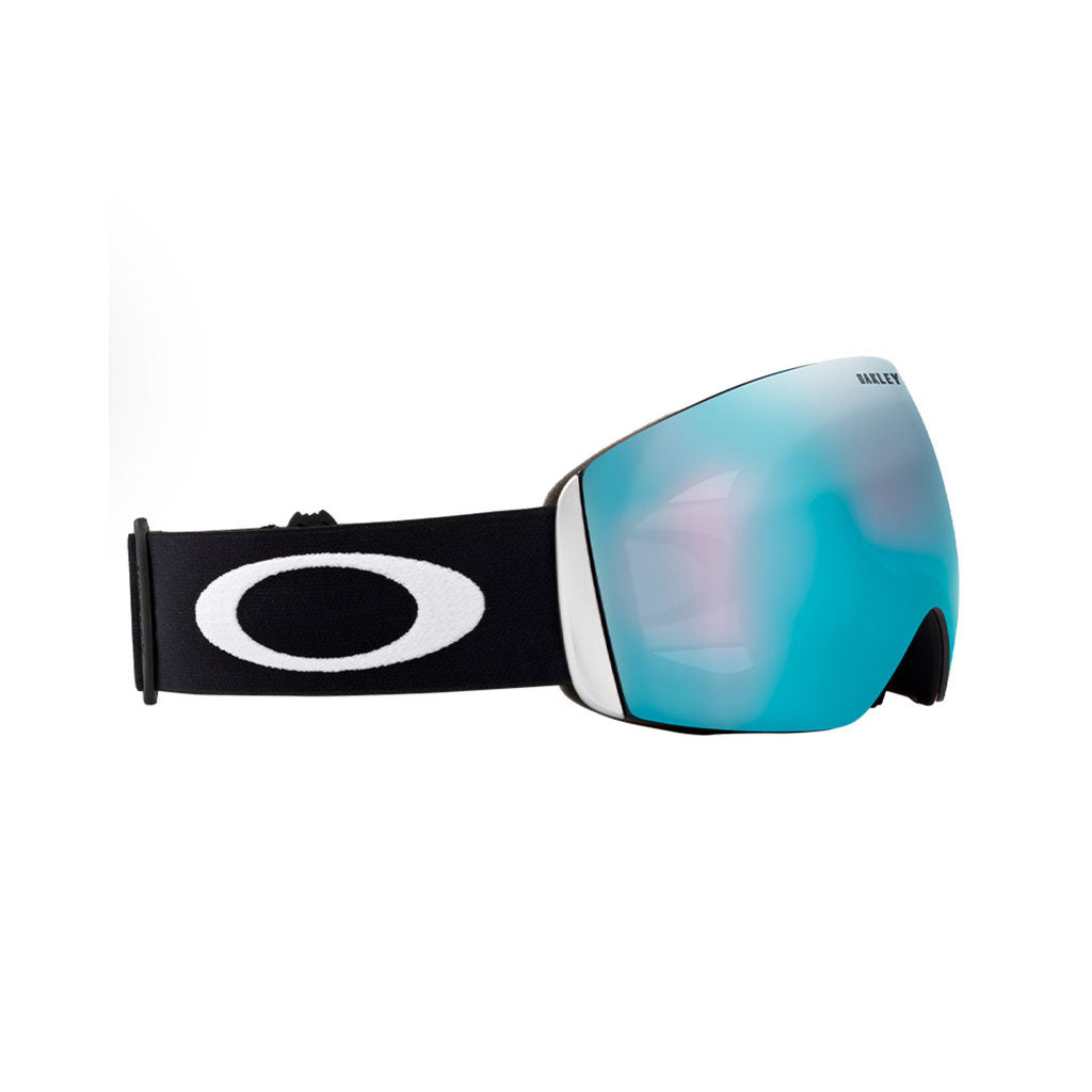 Flight Deck XL Skibriller i farven Prizm Sapphire Iridium set fra venstre side
