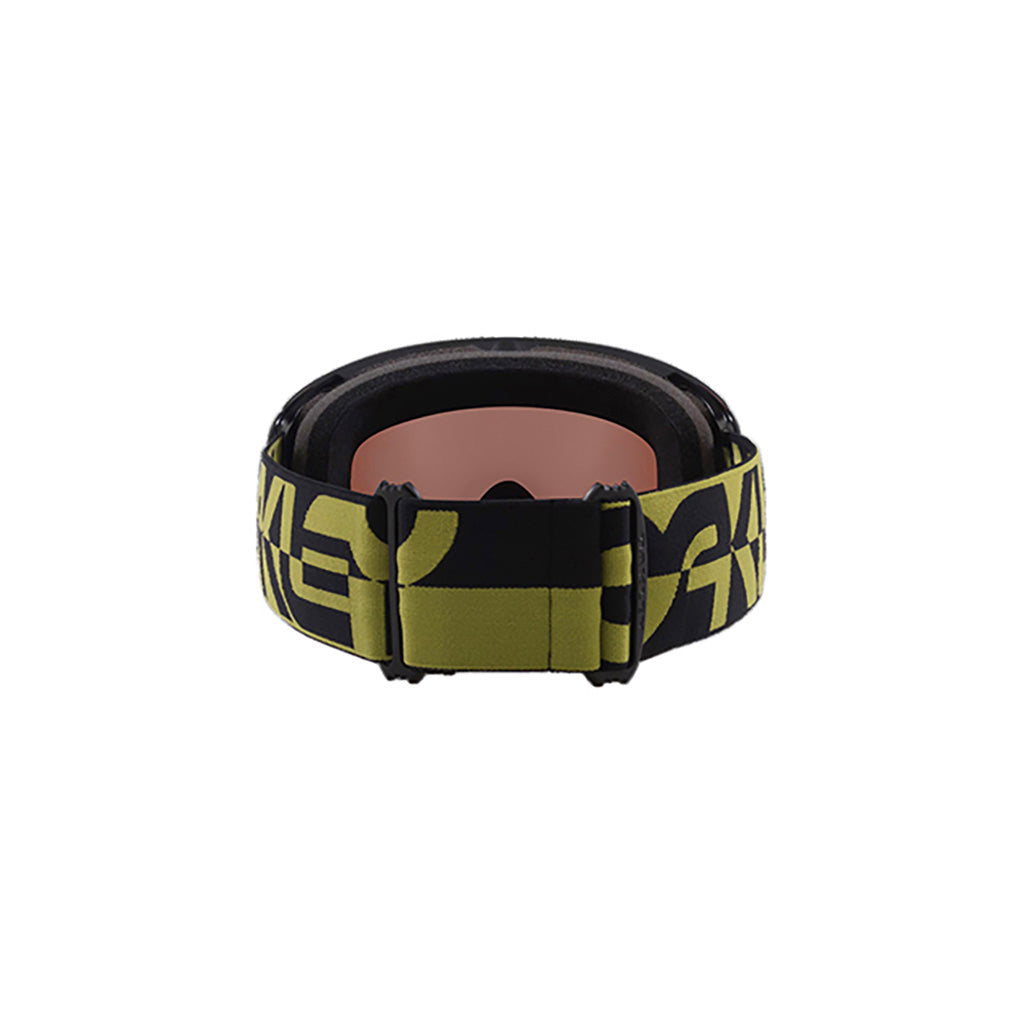 En Skibrille, Flight Deck L i farven Fern Duality Prizm sort Iridium set bagfra