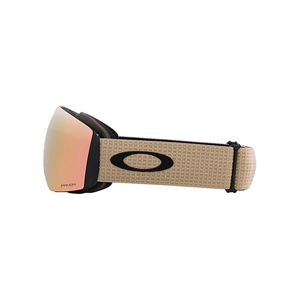 En Skibrille, Flight Deck L i farven Humus Thermal Prizm Rose Gold set fra venstre side