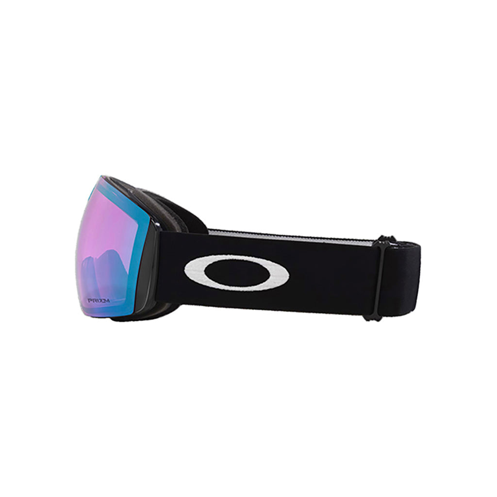 En Skibrille, Flight Deck L i farven Matte sort Prizm Ice set fra siden