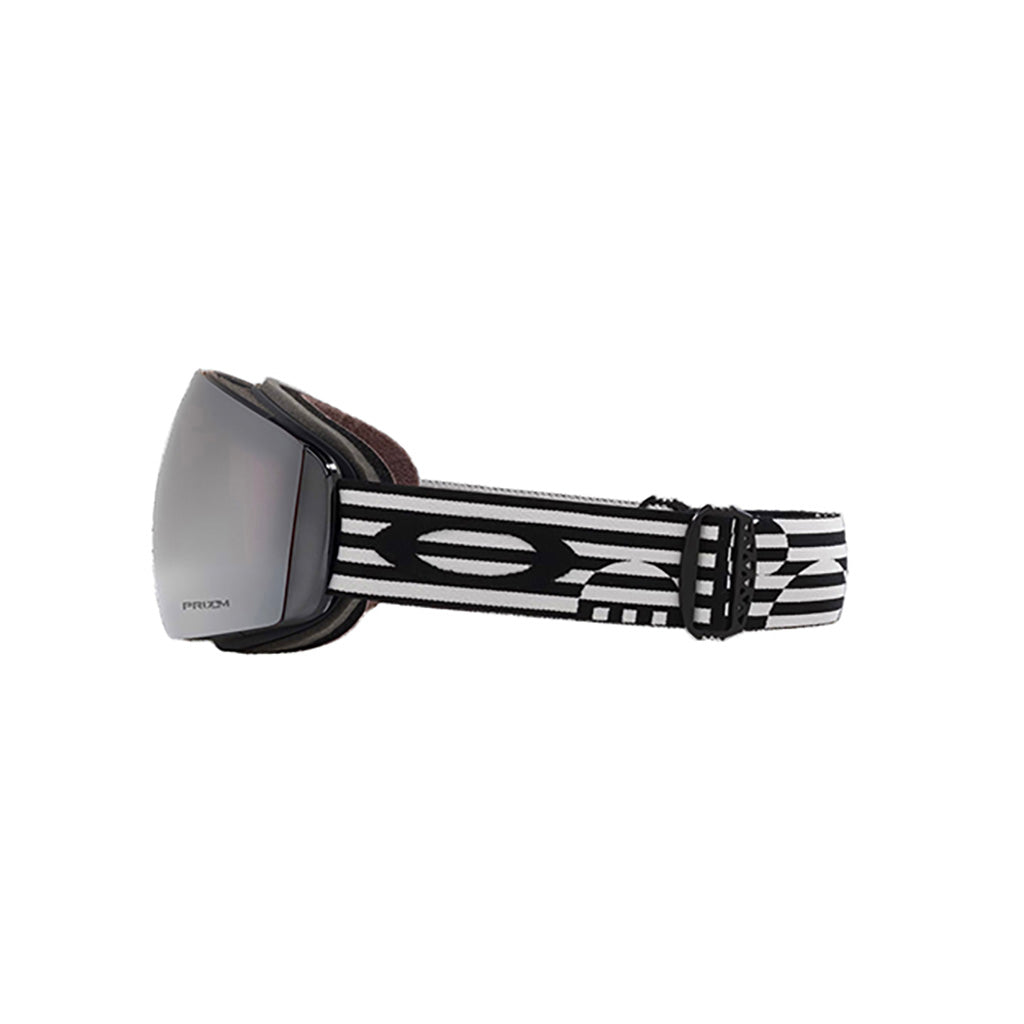 En Skibrille, Flight Deck M i farven sort hvid Geo Prizm sort Iridium set fra venstre side