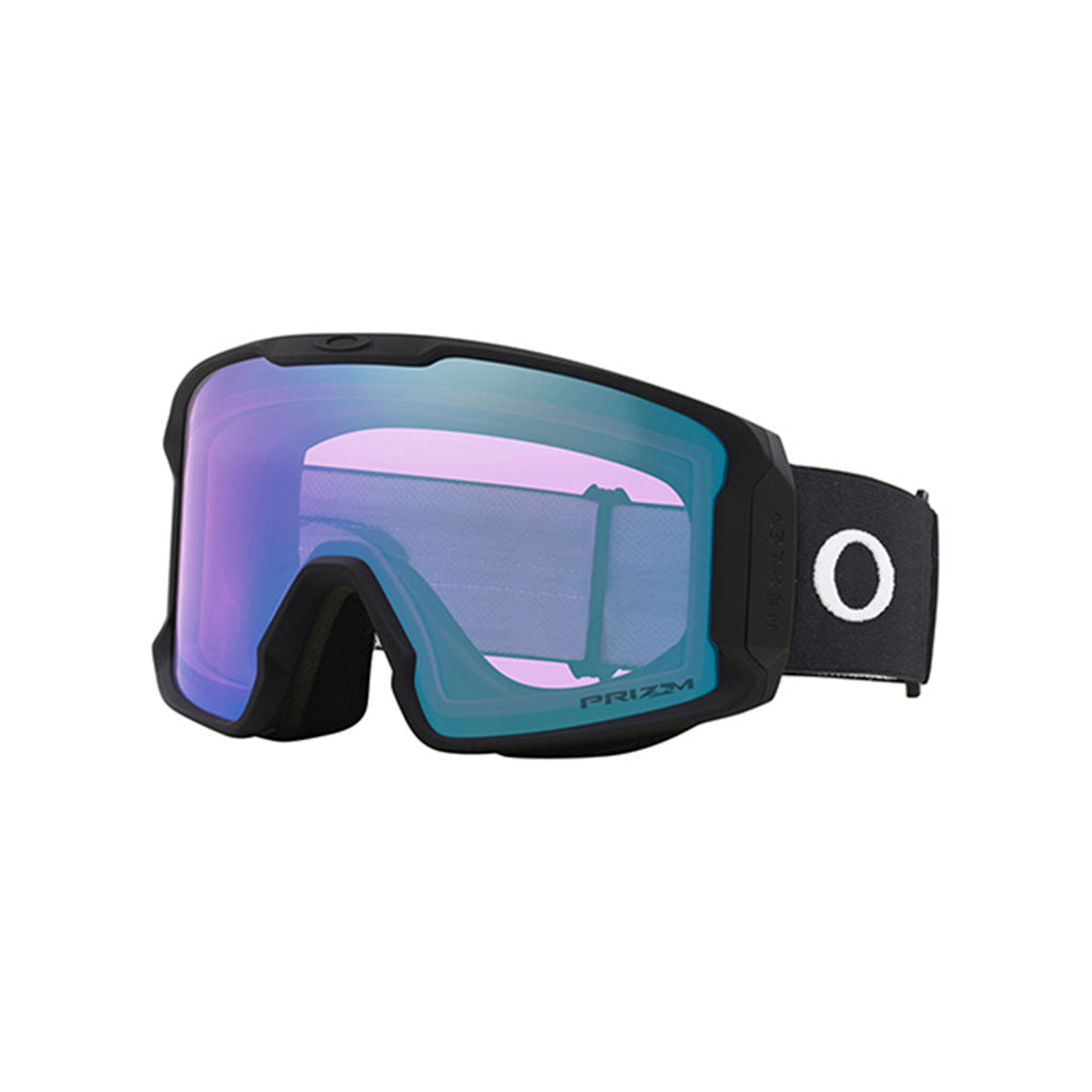 En Skibrille, Line Miner L i farven Matte sort Prizm Ice