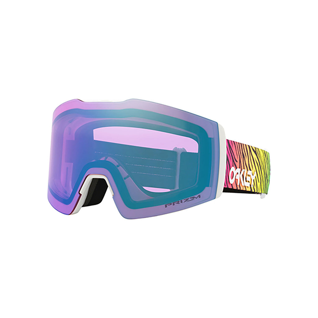 En Skibrille, Fall Line M i farven Bengal hvid Prizm Ice