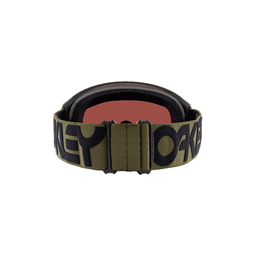 En Skibrille, Flight Tracker L i farven Prizm Sage Gold Iridium set bagfra