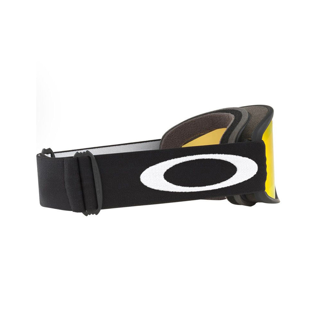 O Frame 2.0 Pro L Skibriller i farven sort Fire Iridium set fra venstre side