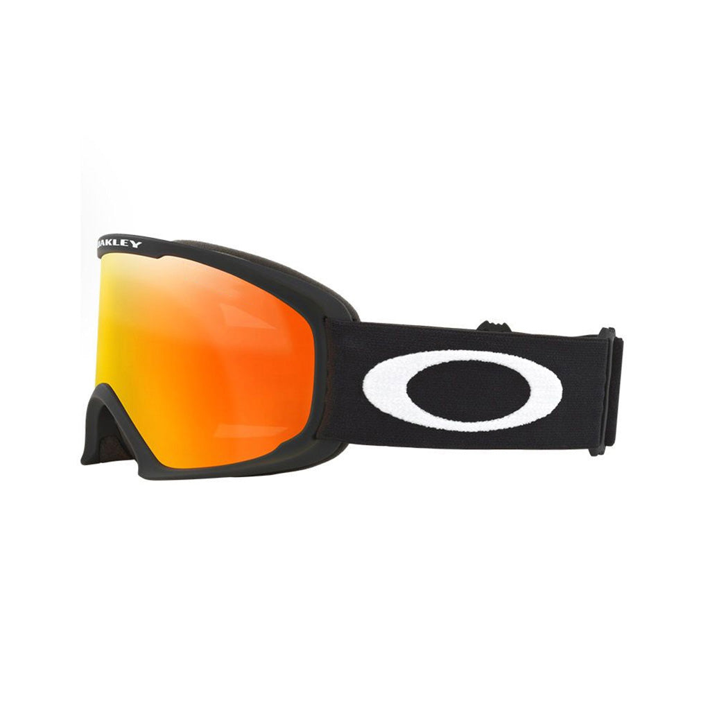 O Frame 2.0 Pro L Skibriller i farven sort Fire Iridium set fra venstre side