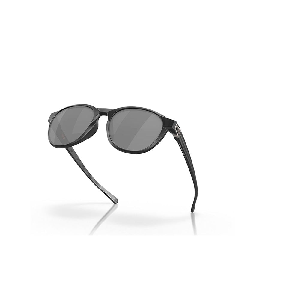 Reedmace Solbriller i farven Matte sort Ink W/Prizm sort set fra siden