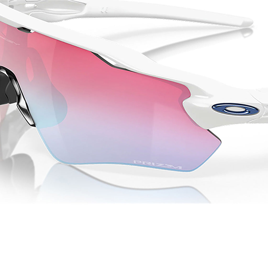 Radar Ev Path Solbriller i farven Polished hvid W/Prizm Snow detalje