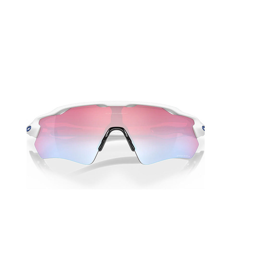 Radar Ev Path Solbriller i farven Polished hvid W/Prizm Snow set forfra