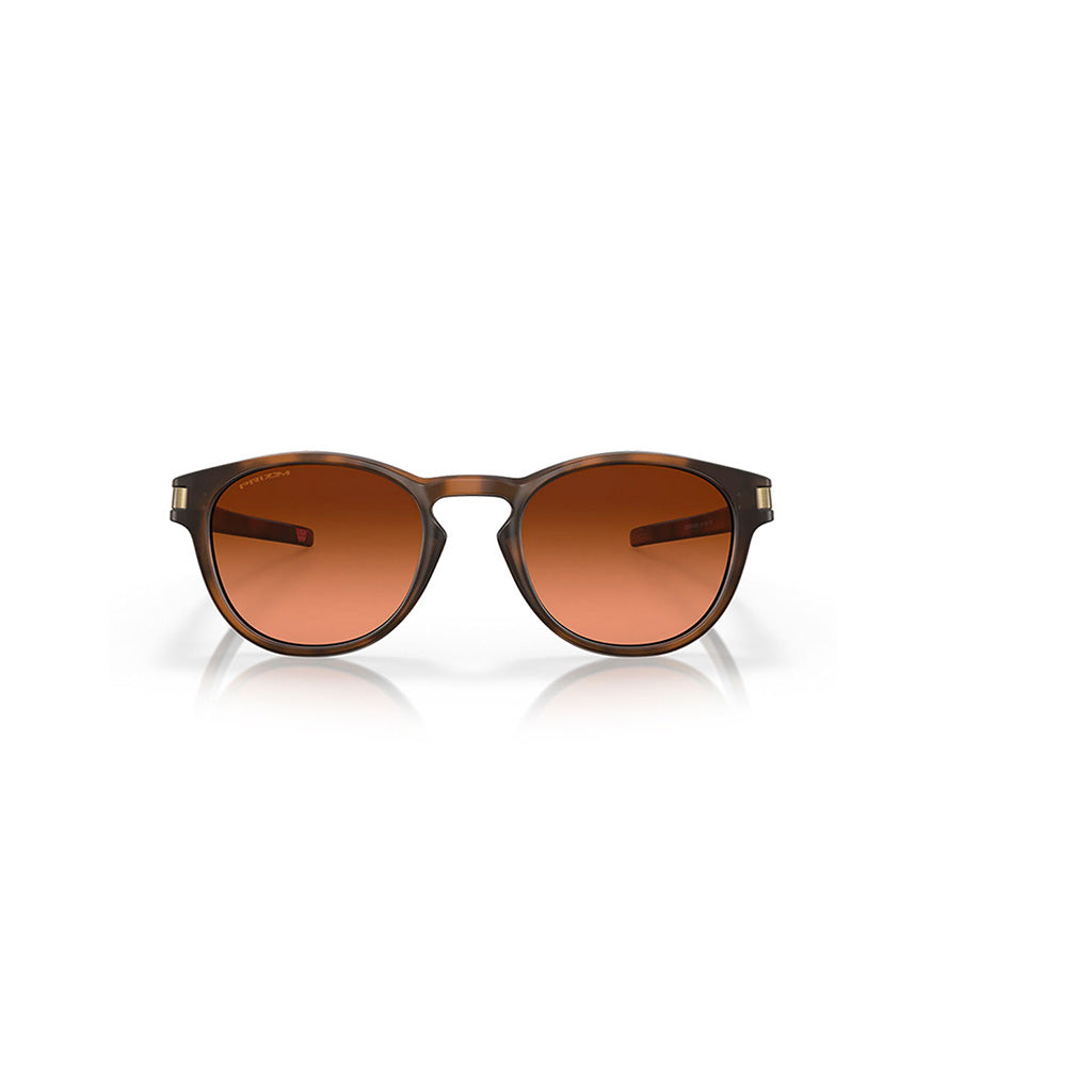 Latch Solbriller i farven Matte brun Tortoise W/Prizm brun Gradient set forfra