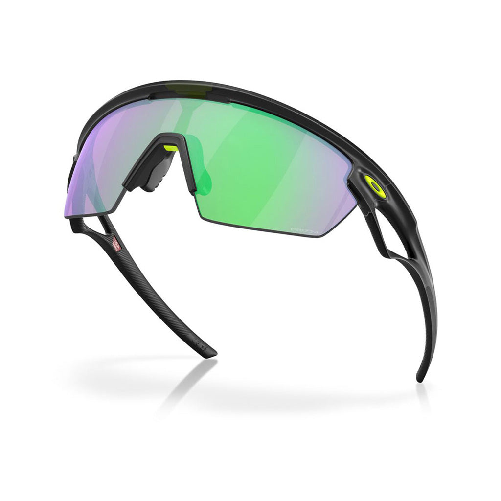 Sphaera Solbriller i farven Matte sort ink W/ Prizm Road Jade set fra venstre side