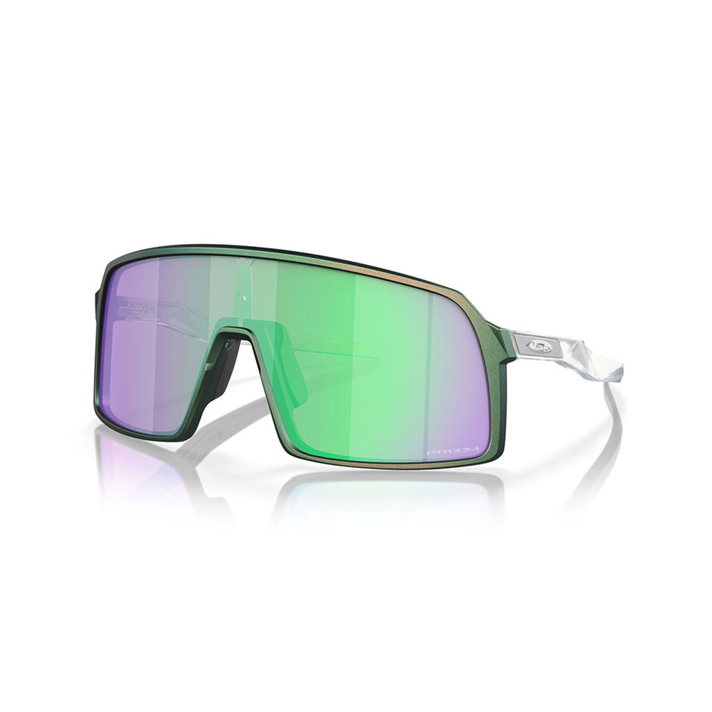 Sutro Solbriller i farven Matte Silver grøn Colorshift
