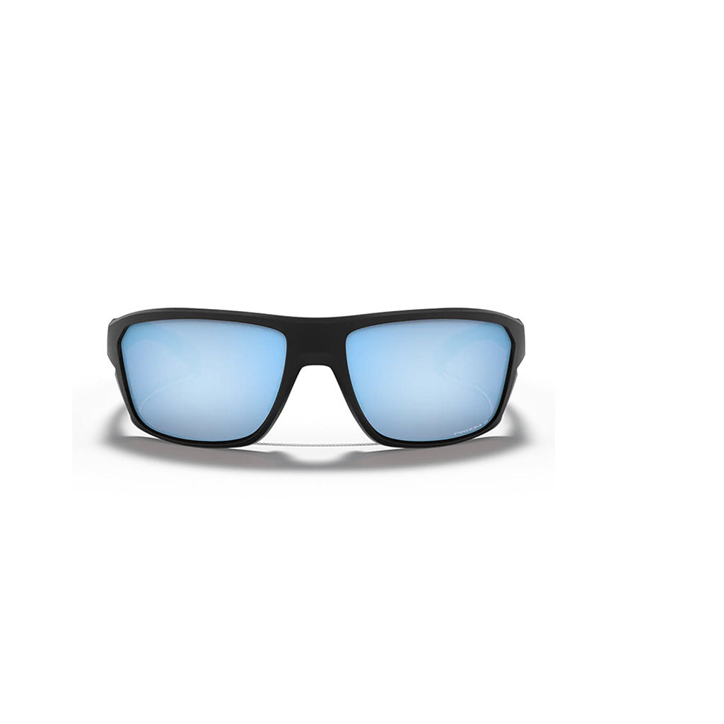 Split Shot Solbriller i farven Matte sort set forfra