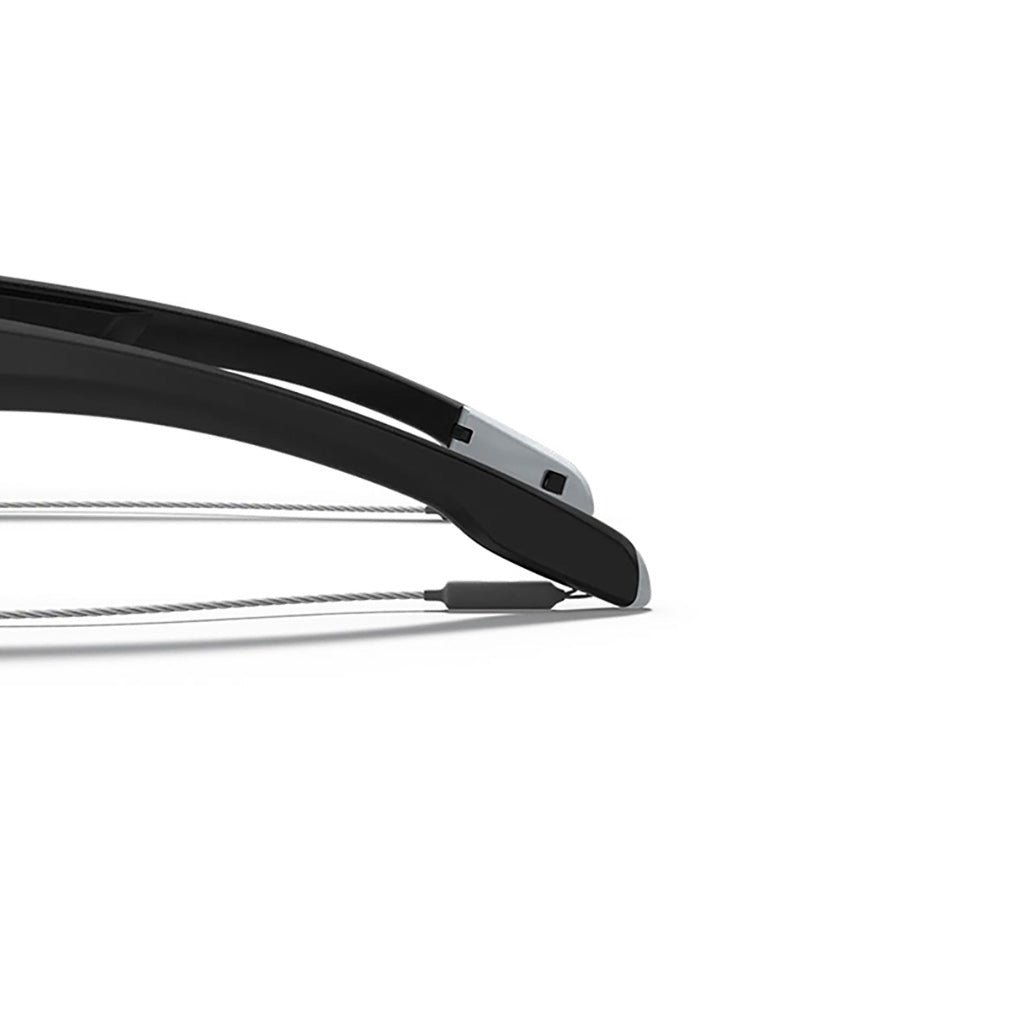 Split Shot Solbriller i farven Matte sort set fra højre side