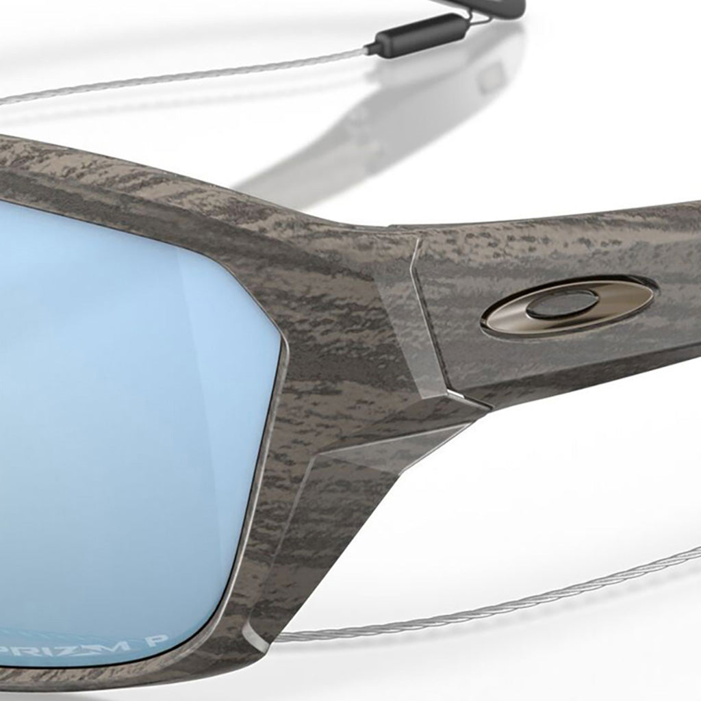 Split Shot Woodgrain Solbriller i farven nærbillede