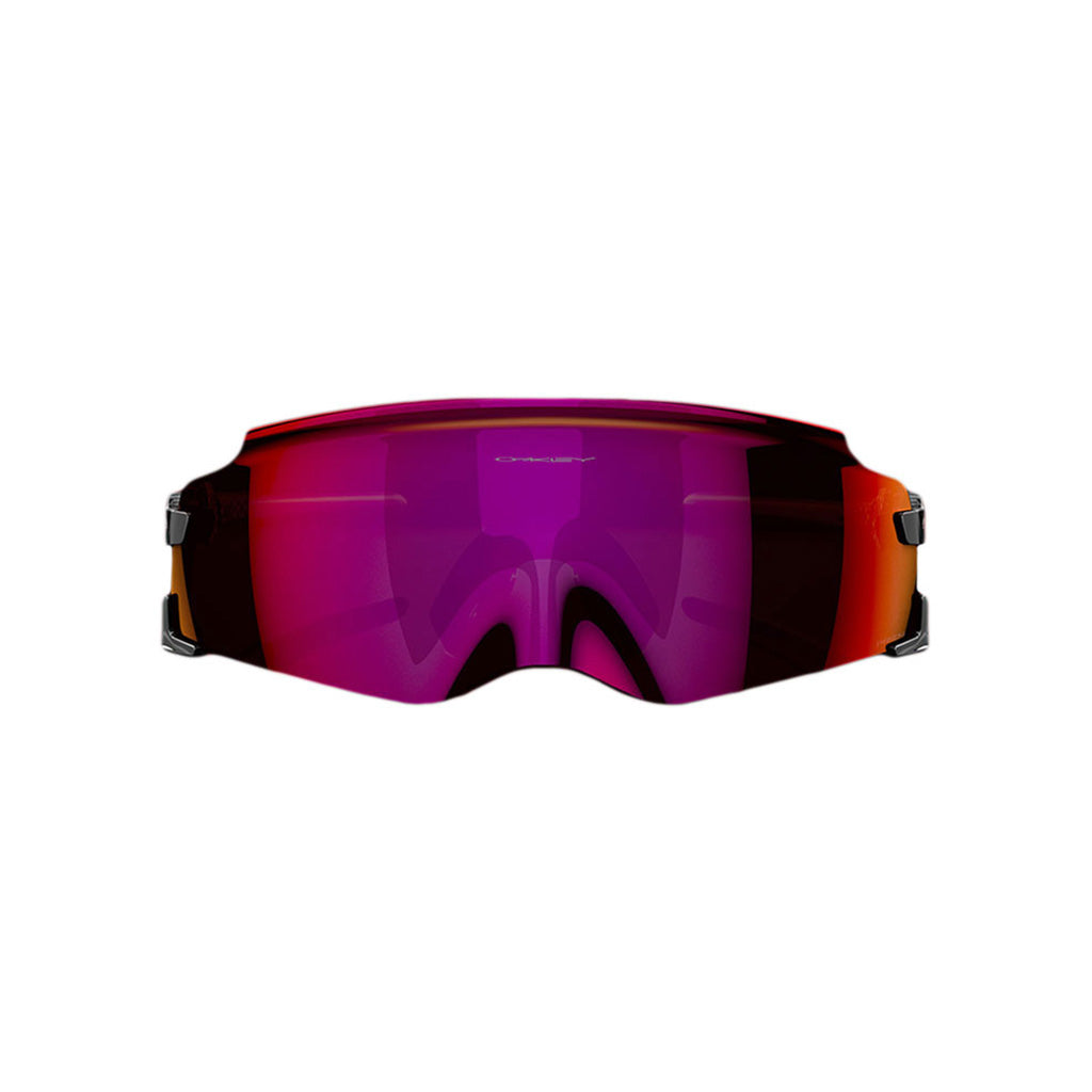 Kato Solbriller i farven Polished sort W/Prizm Road set forfra