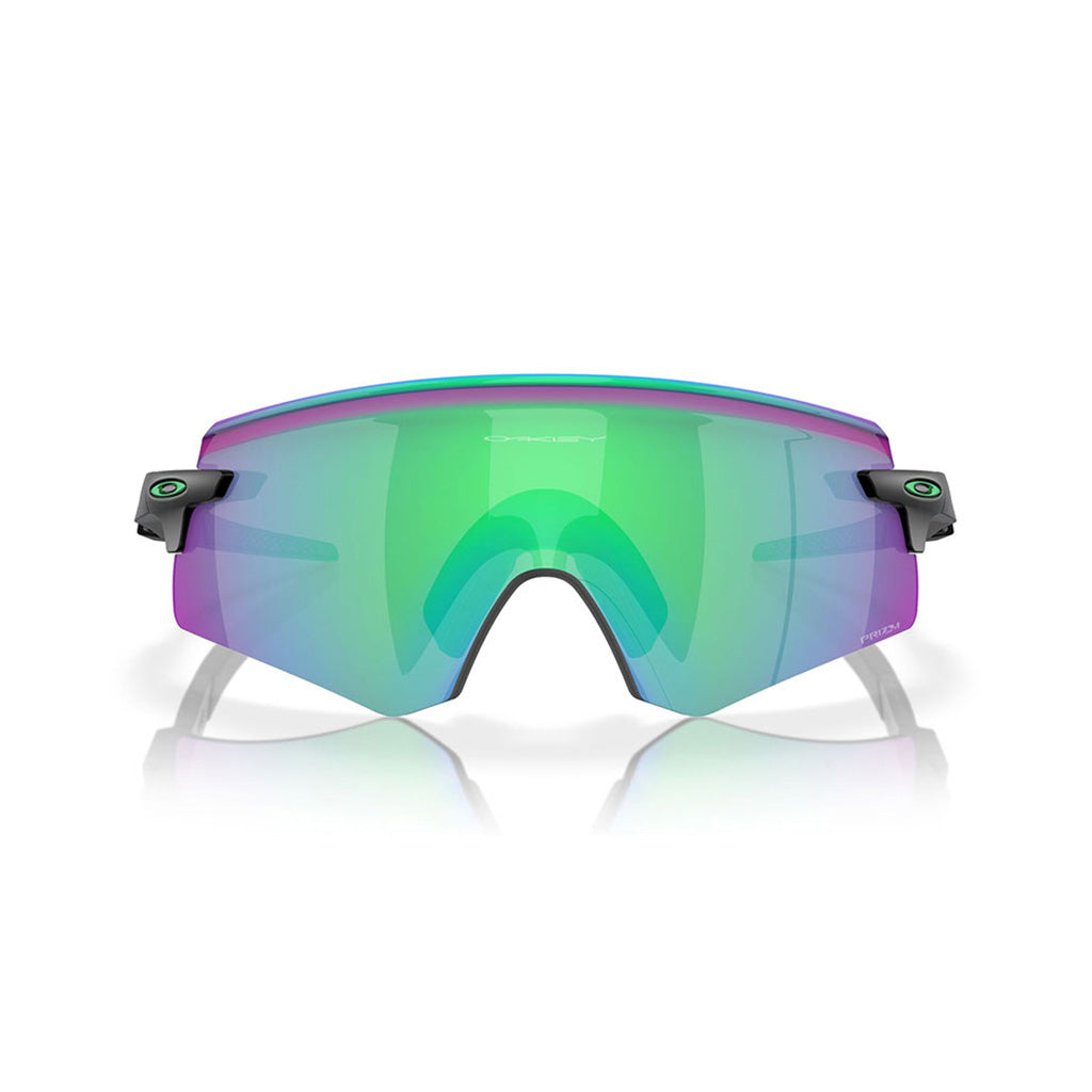 Encoder Solbriller i farven Matte sort Ink W/Prizm Jade set forfra