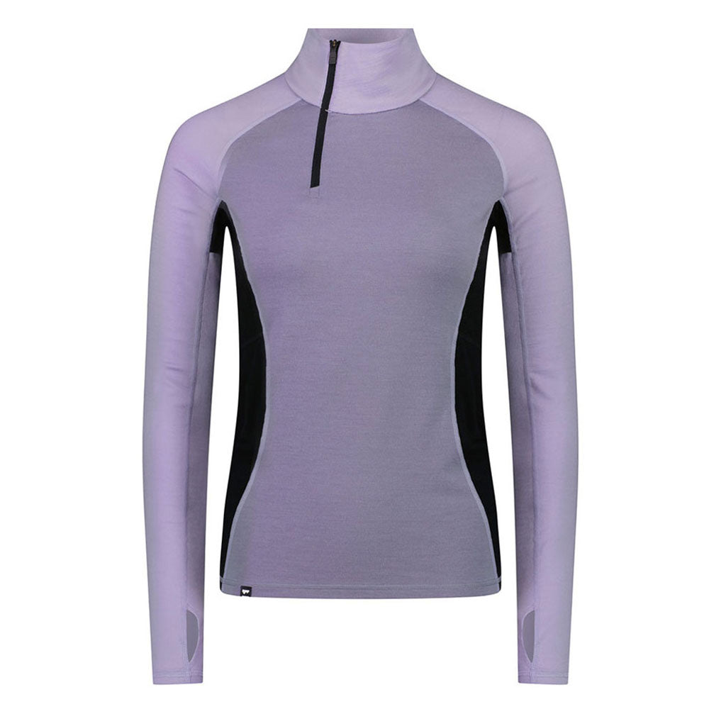 En Skiundertøj, Olympus Half Zip i farven Thistle Cloud