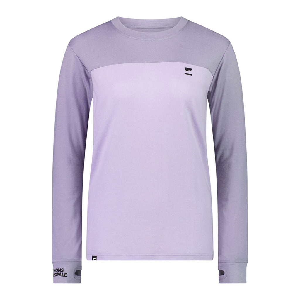 En Skiundertøj, Yotei BF LS i farven Thistle Cloud