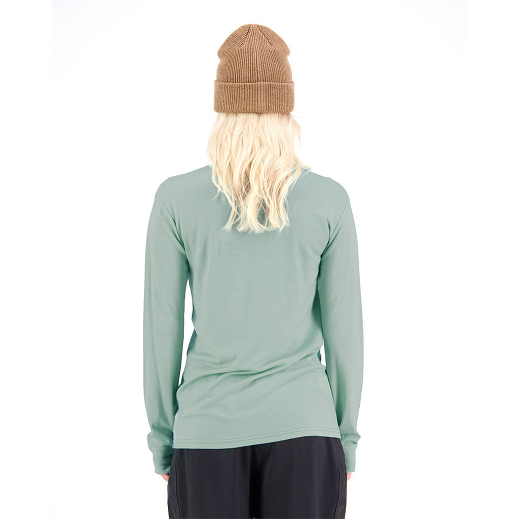 Yotei BF LS Midlayer i farven Glacier / Dew set bagfra