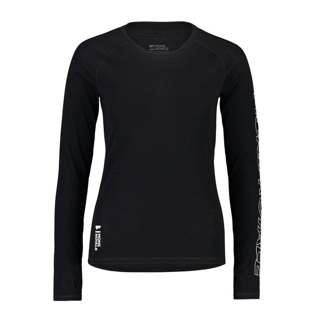 En Skiundertøj, Bella Tech LS i farven sort