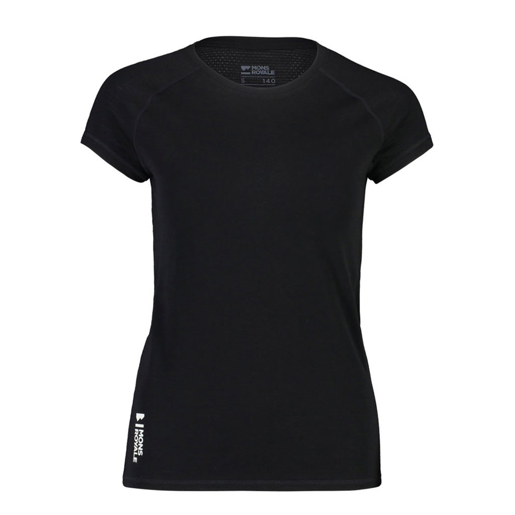 En Skiundertøj, Bella Tech Tee i farven sort