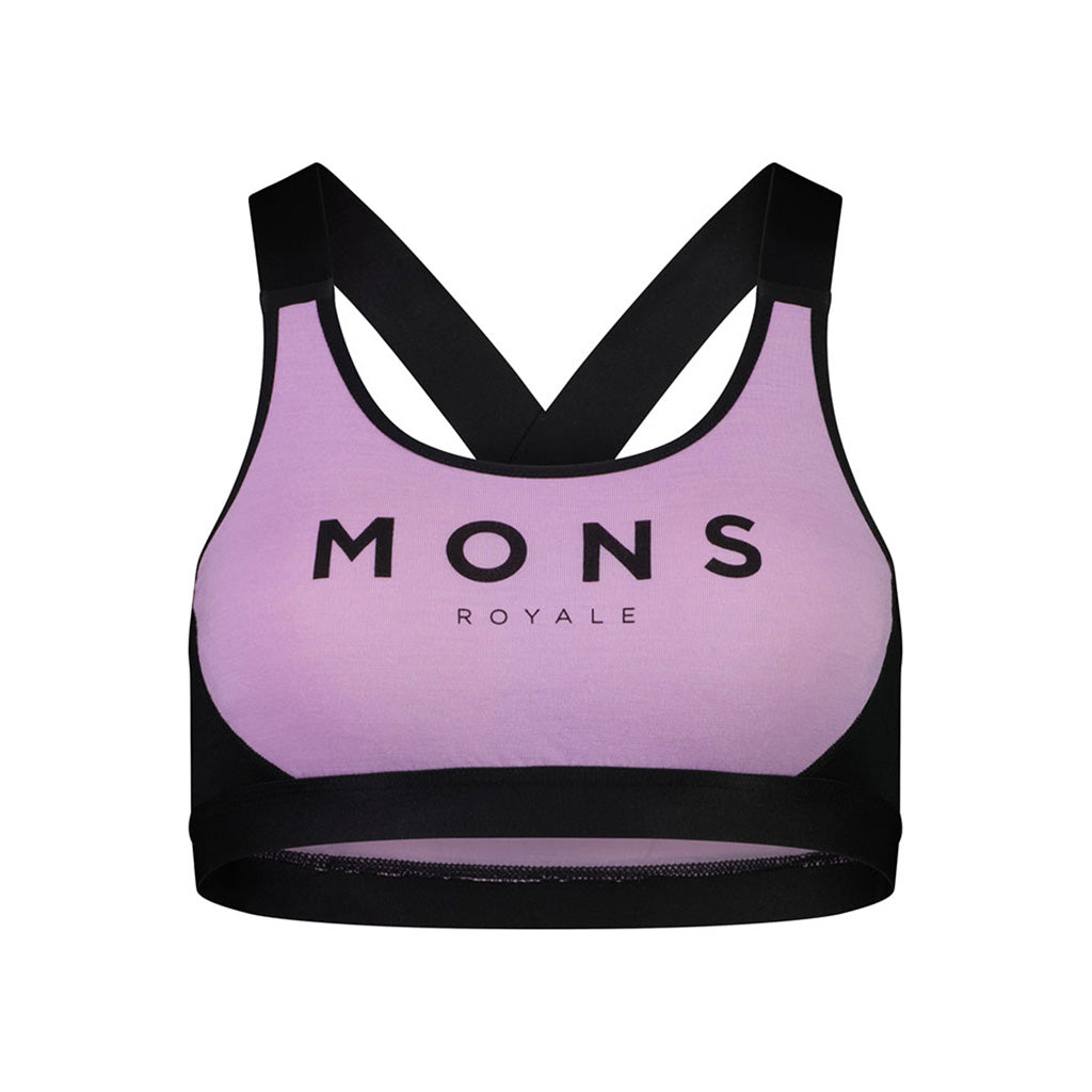 En BH, Stella X-Back Bra i farven Orchid / sort