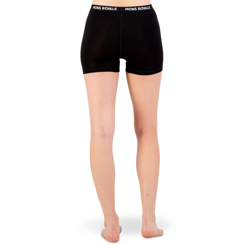 Undertøj, Hannah Hot Pant i farven Pant sort set bagfra