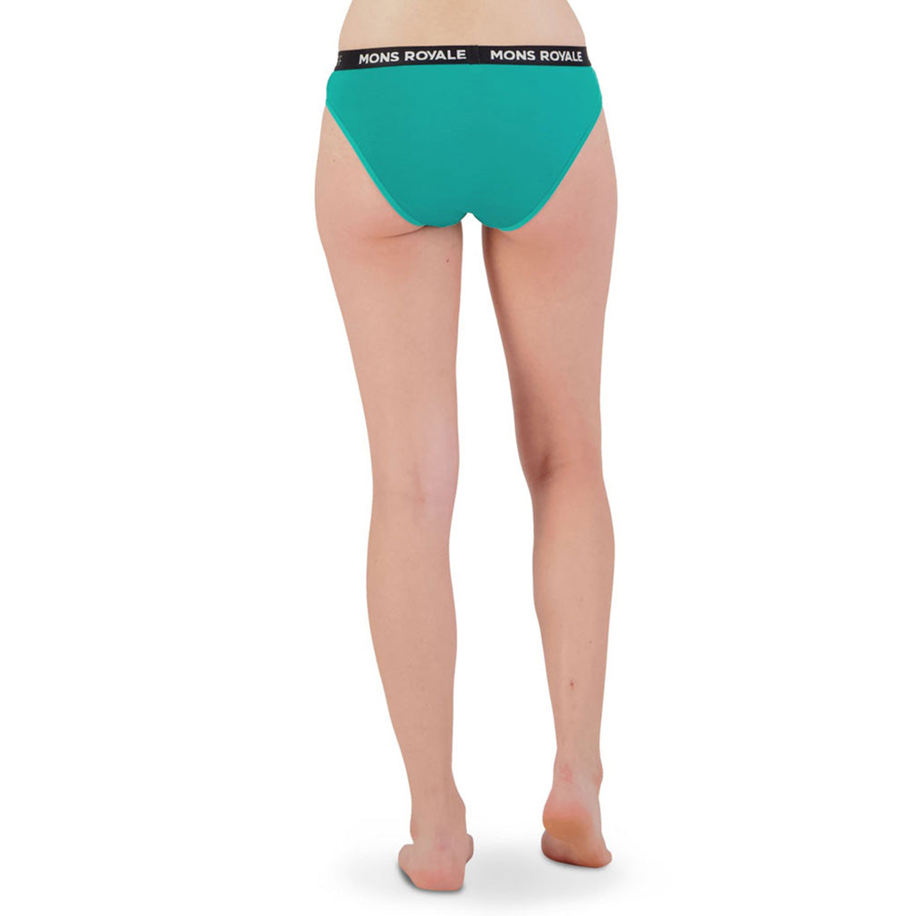 Undertøj, FOLO Brief i farven Marina set bagfra