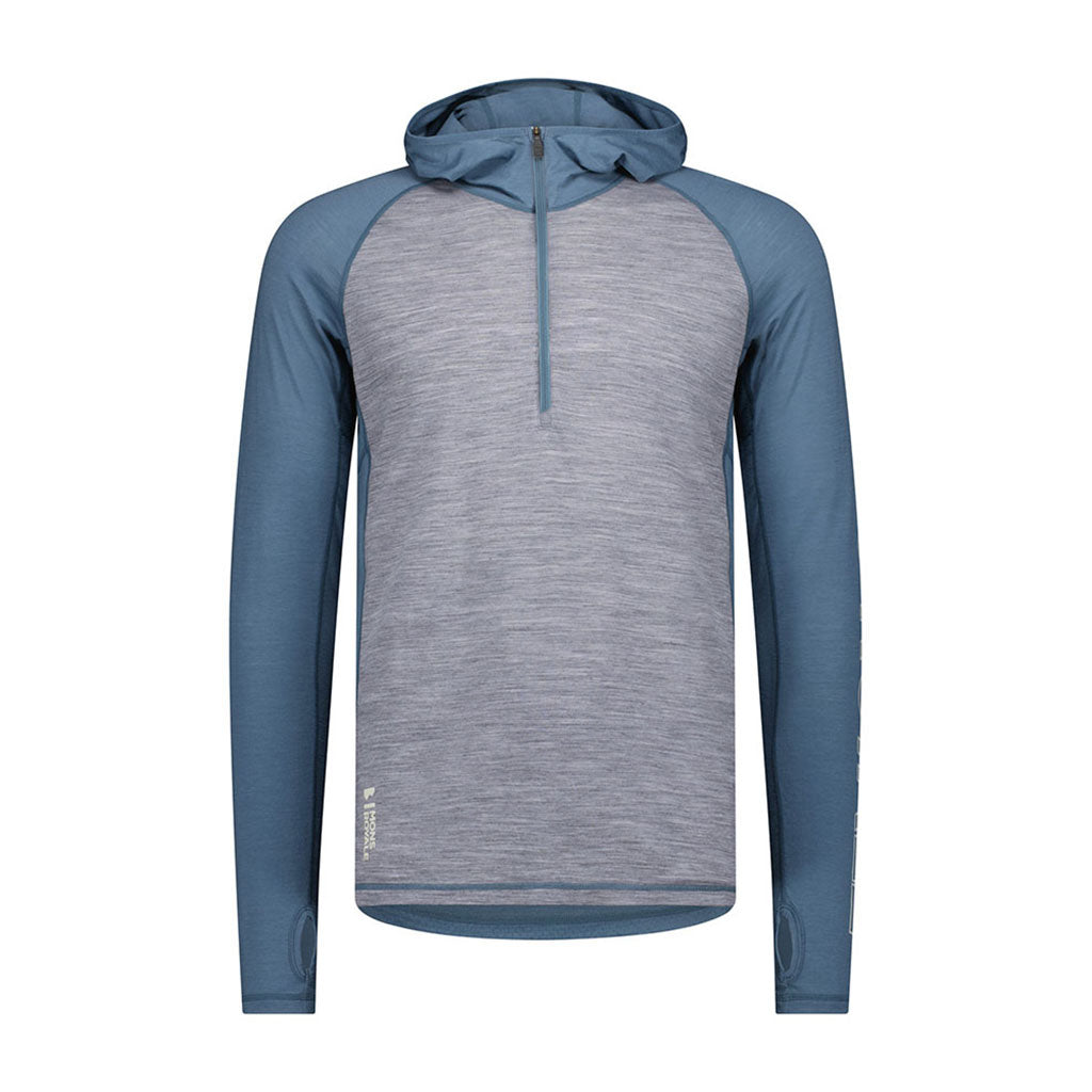 Temple Merino Long Sleeve Hood - Midlayer