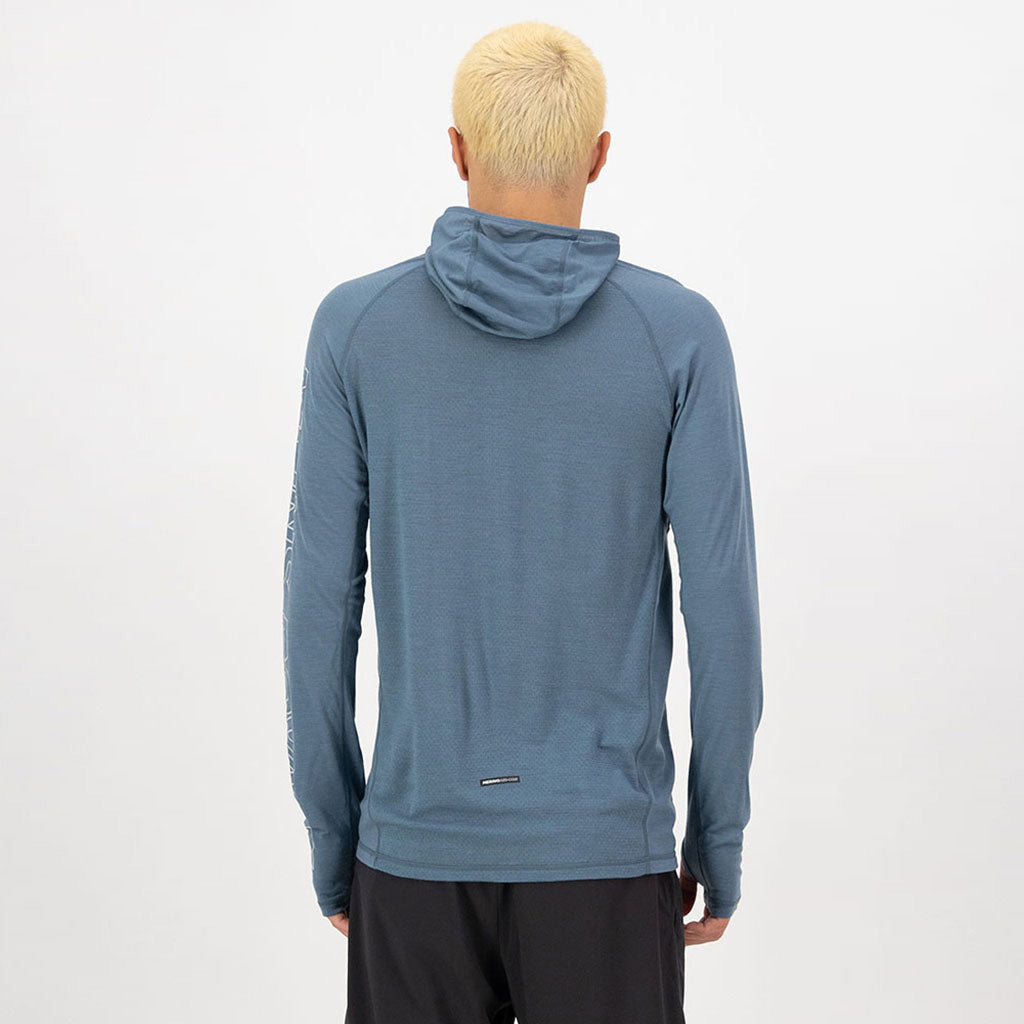 Temple Merino Long Sleeve Hood - Midlayer