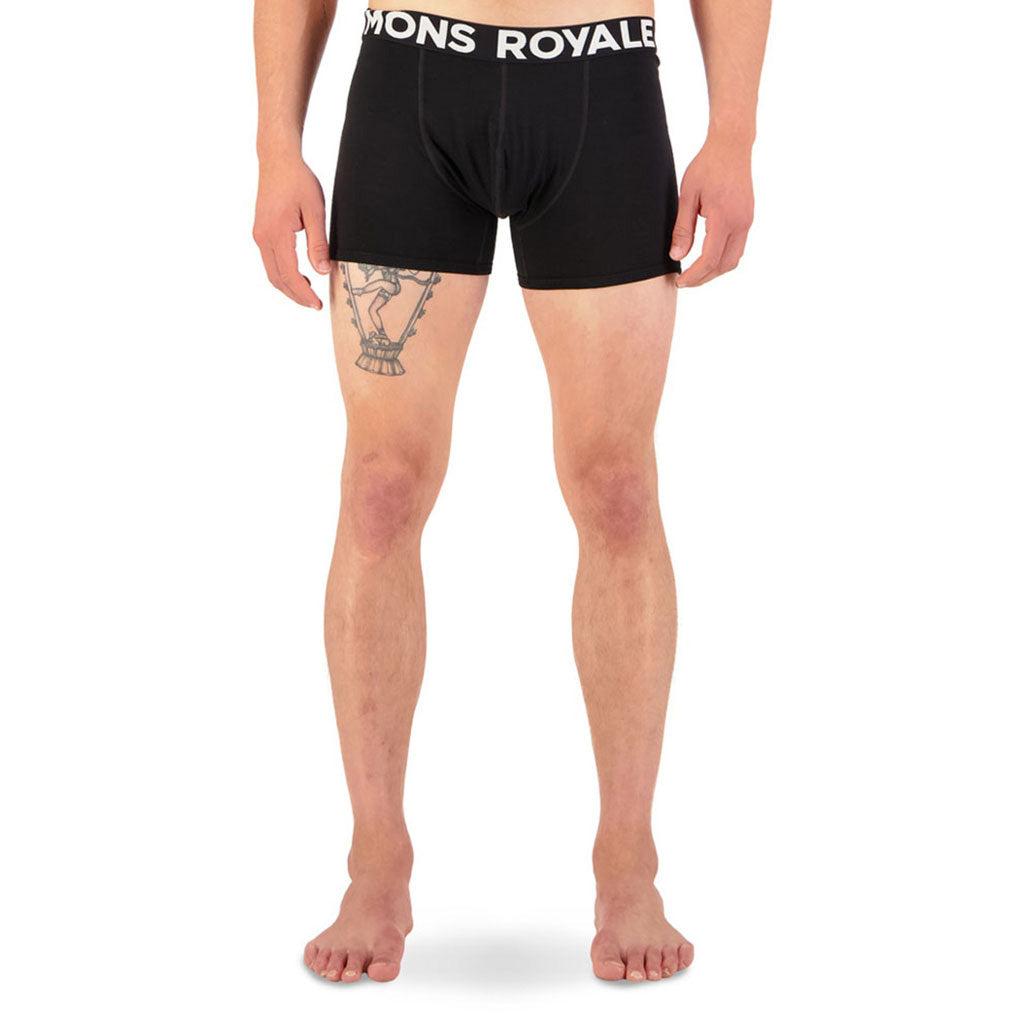 Hold 'em Shorty Boxer i farven sort set forfra