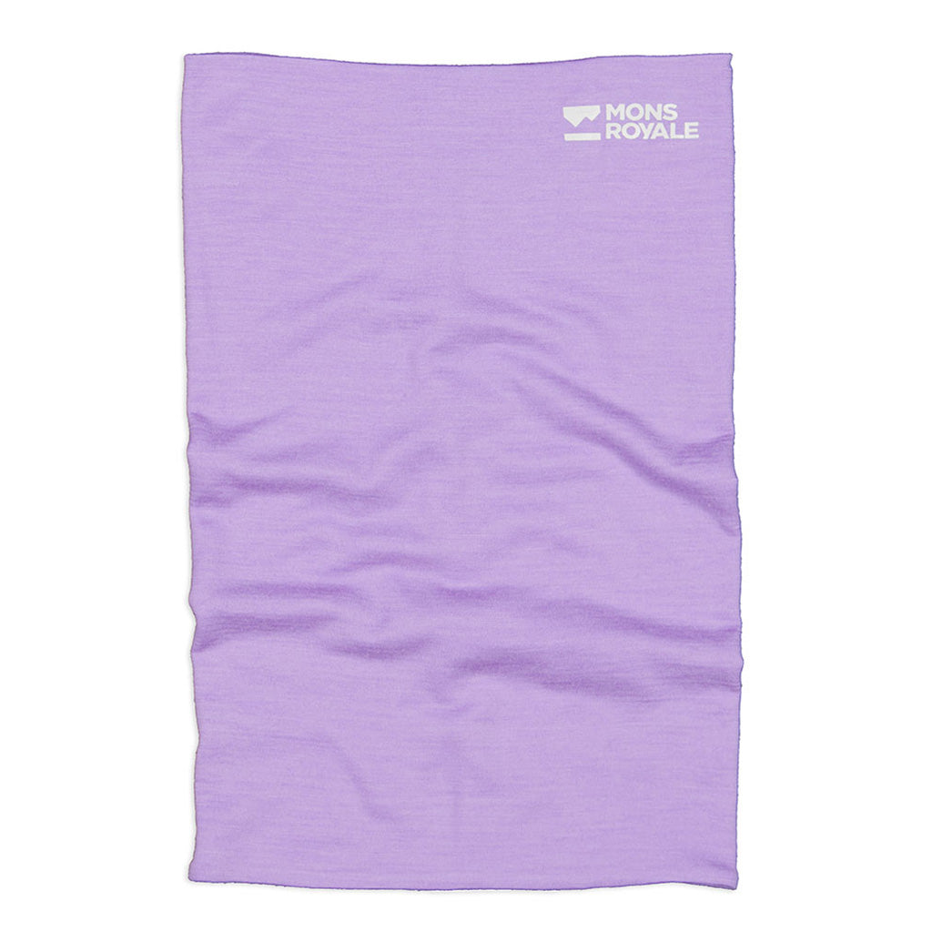 En Halsedisse, Double Up i farven Lupin set forfra