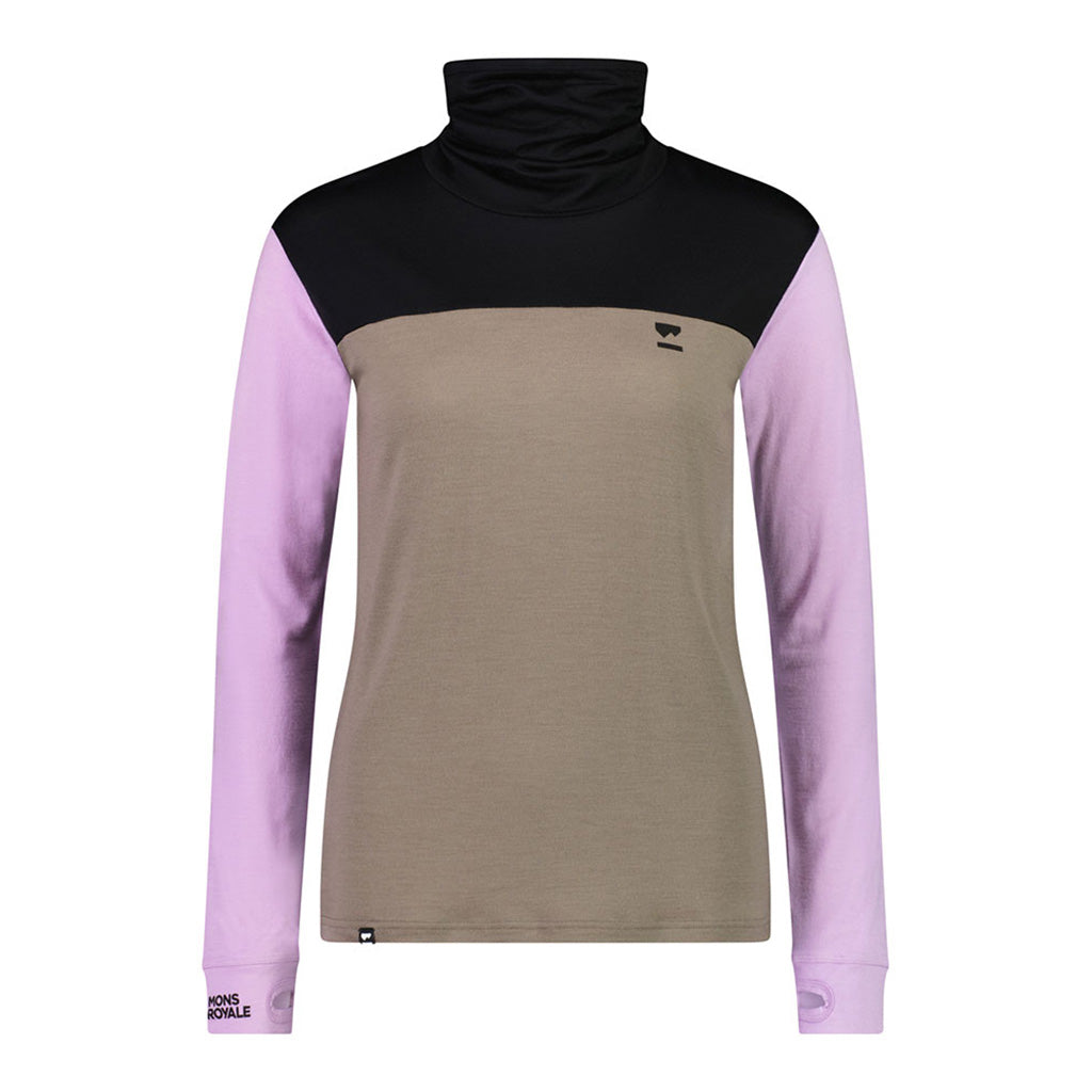 En T-Shirt, Yotei BF High Neck i farven Orchid Dawn