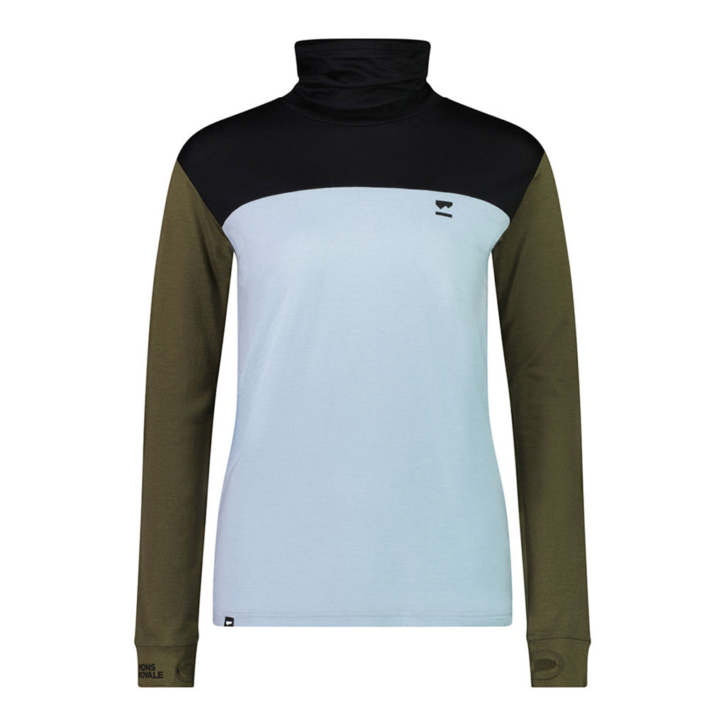 En Skiundertøj, Yotei BF High Neck i farven Riverbed