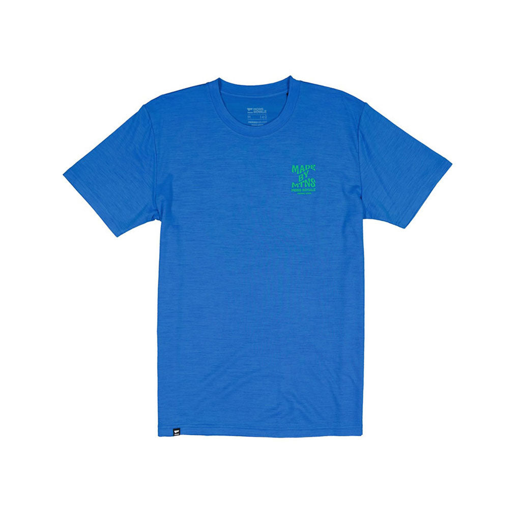 En T-Shirt, Icon i farven Pop blå