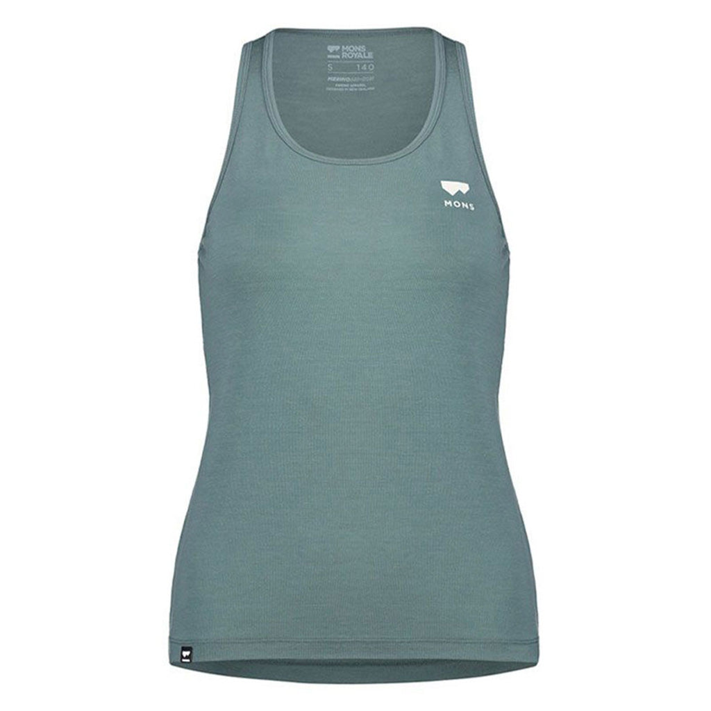 En T-Shirt, Icon Tank i farven Burnt Sage