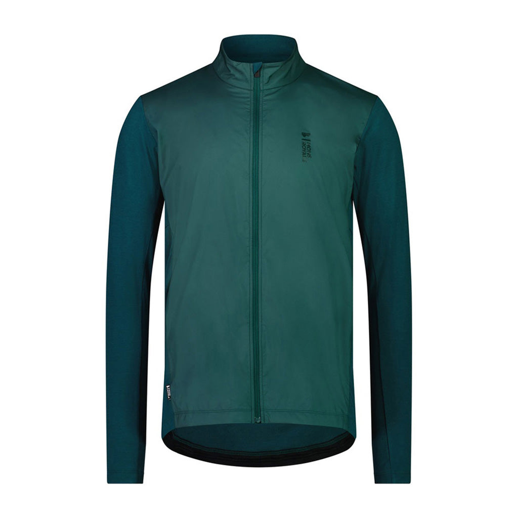 En MTB Jakke, rødwood Wind Jersey i farven Evergrøn