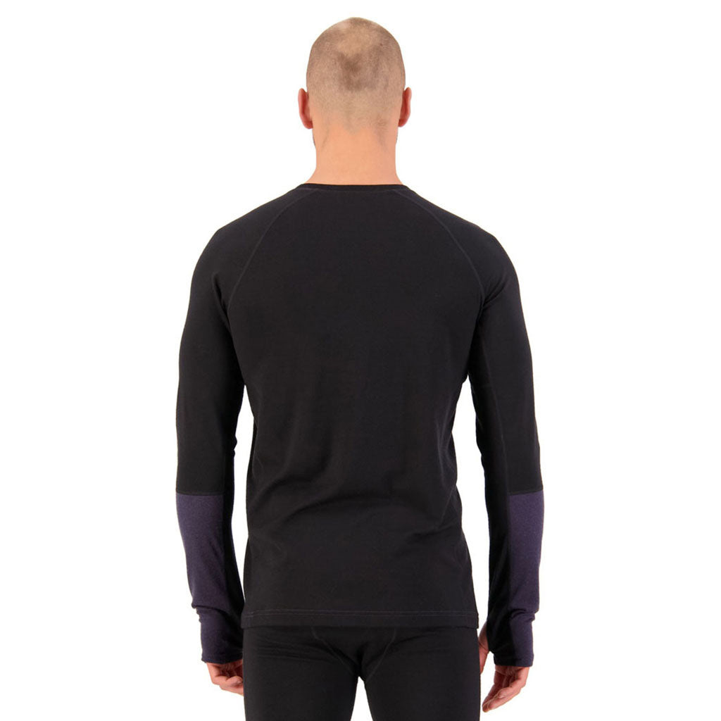 Skiundertøj, Olympus LS i farven sort / 9 Iron set bagfra