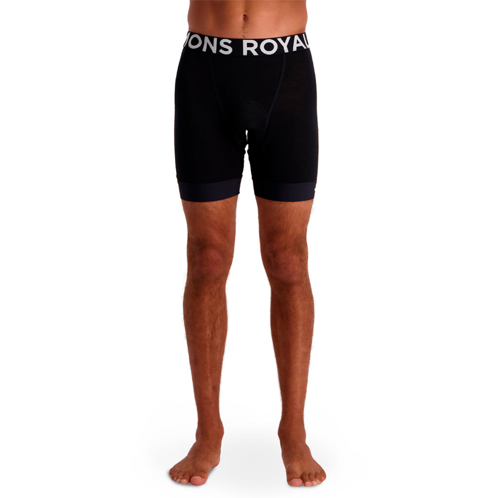 Enduro Cykel Base Layer i farven sort set forfra