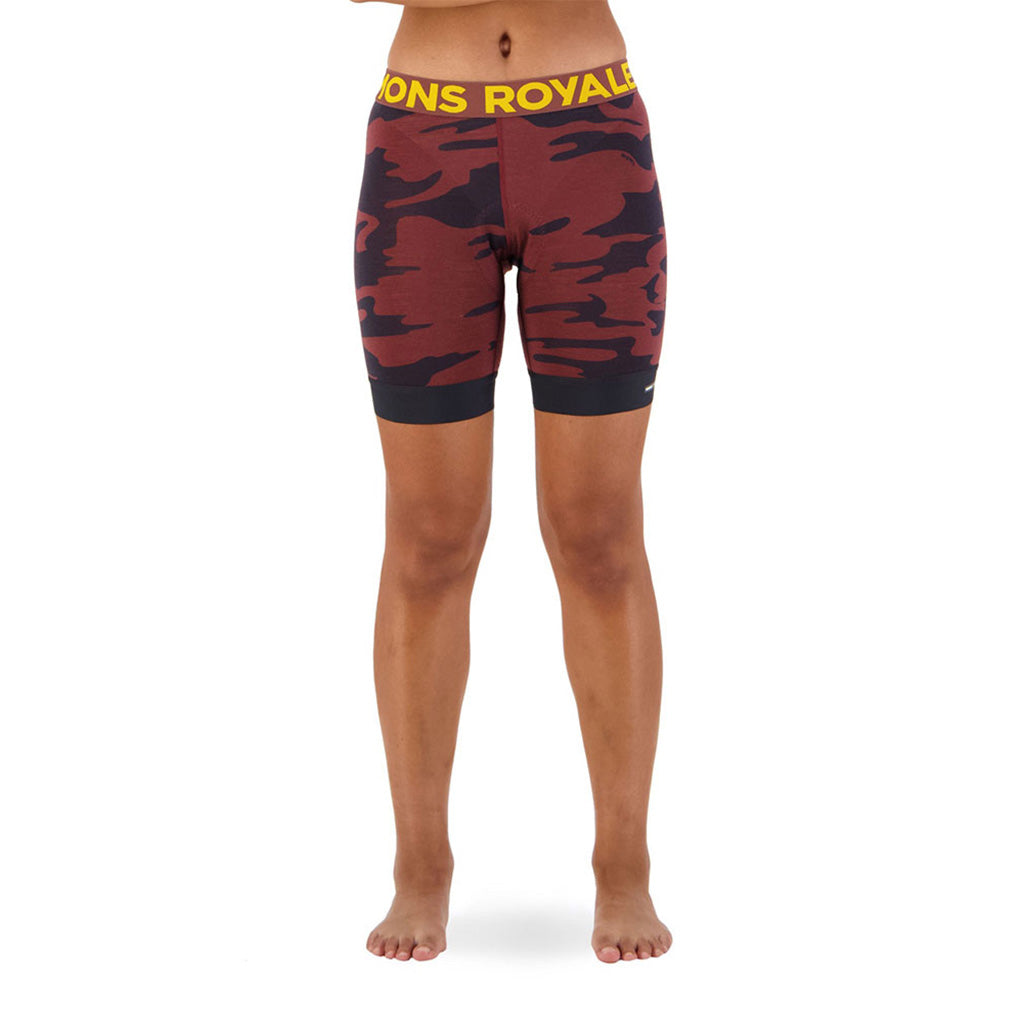 Enduro Cykel Base Layer i farven Chocolate Camo set forfra