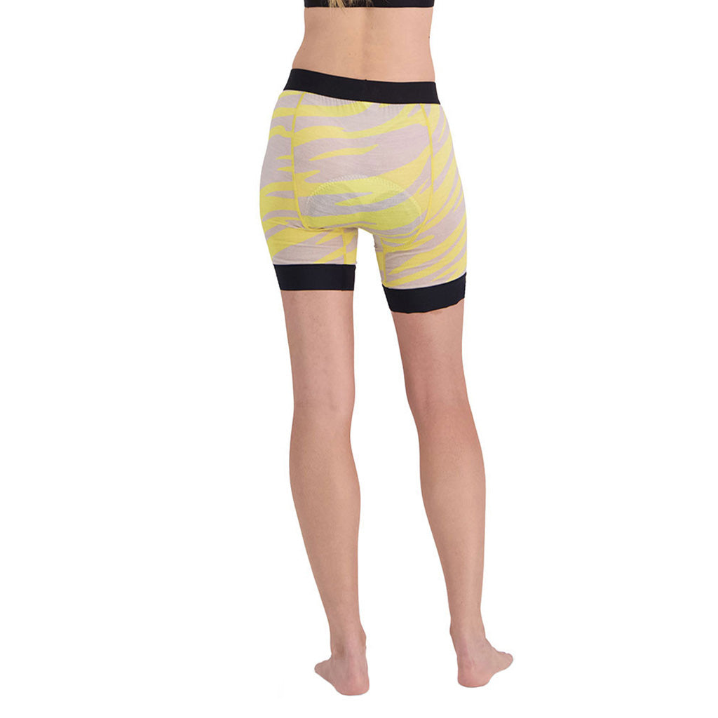 Enduro Bike Short Liner i farven Limelight Camo set bagfra