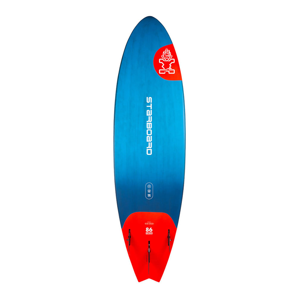Ultra Carbon Reflex Sandwich Windsurfboard set nede fra