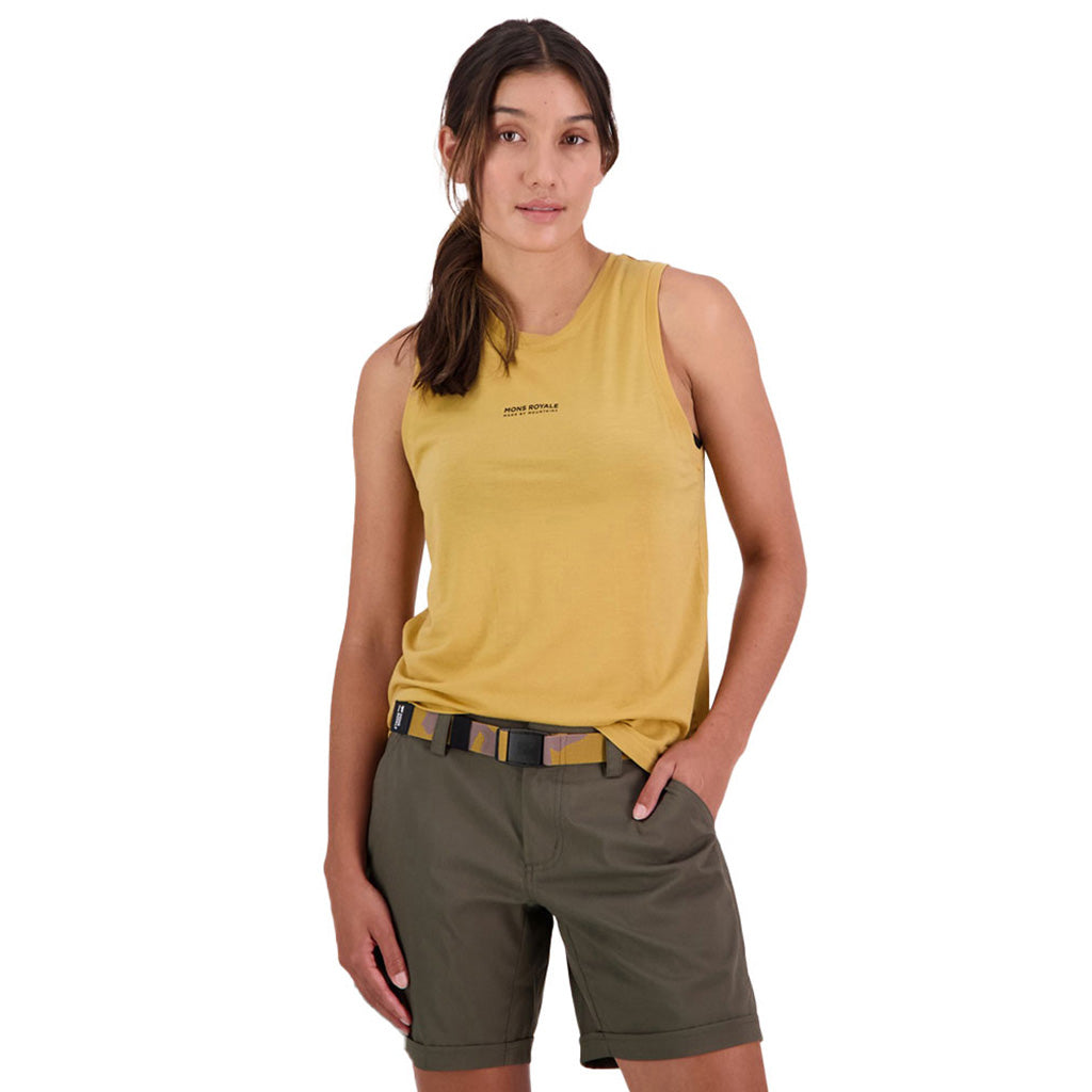 En Tank, Icon Relaxed i farven Honey set forfra