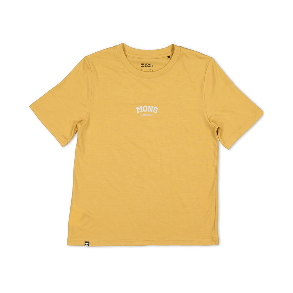 En Langærmet T-shirt, Icon Relaxed Tee i farven Honey