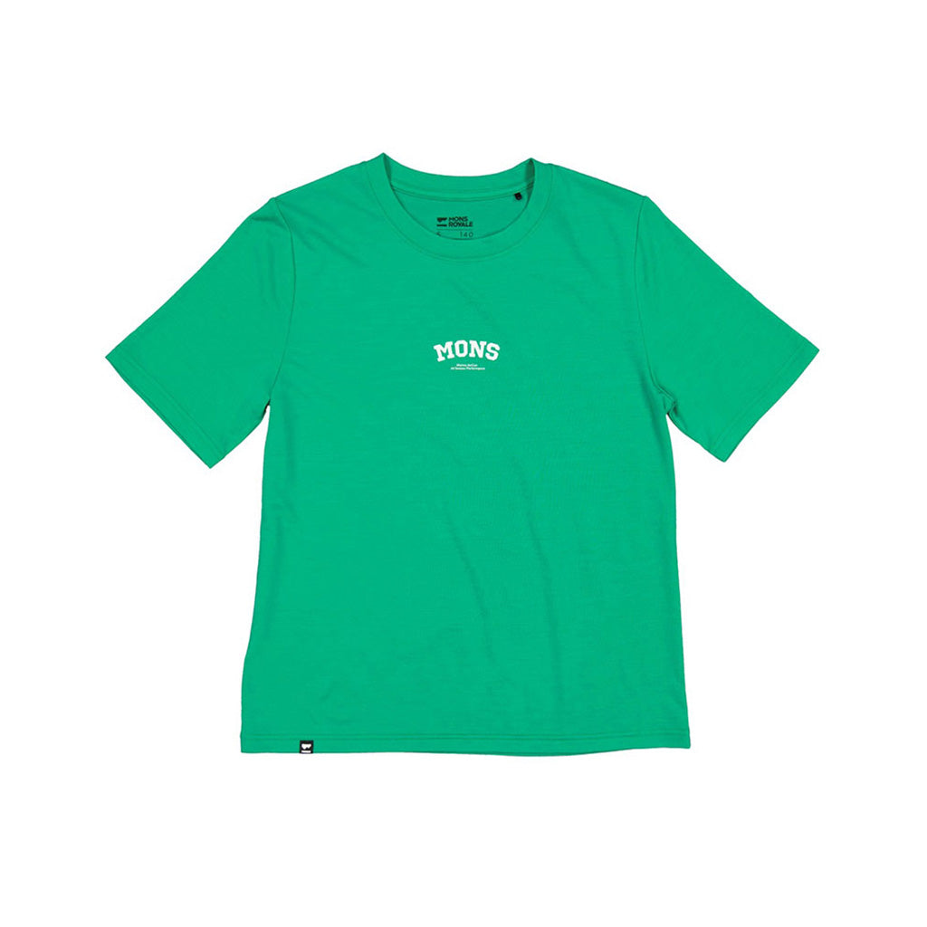 En Langærmet T-shirt, Icon Relaxed Tee i farven Pop grøn