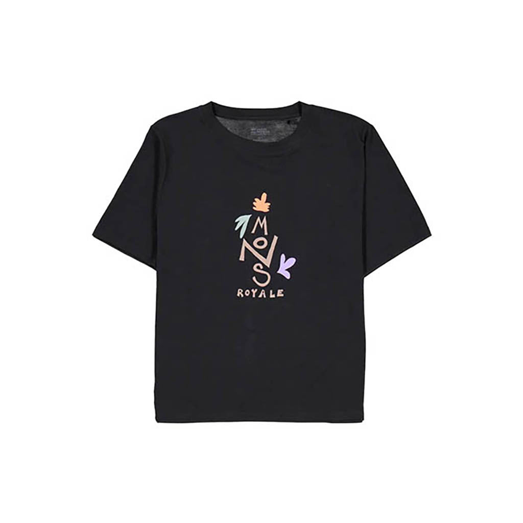 En T-Shirt, Icon Relaxed i farven sort