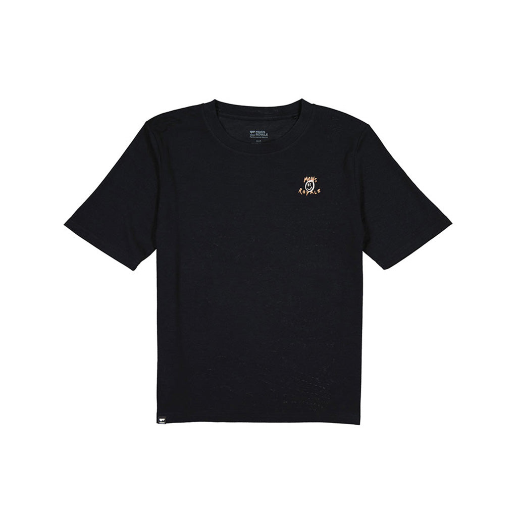 En T-Shirt, Icon Merino i farven sort