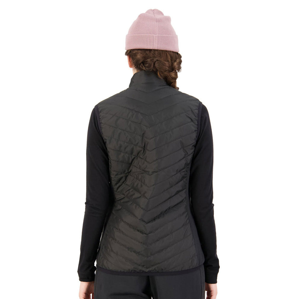 En Vest, Neve Wool Insulation i farven sort set bagfra